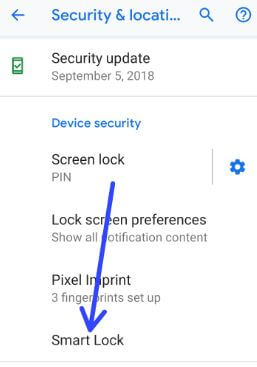 Kako koristiti Smart Lock na Androidu 9 Pie