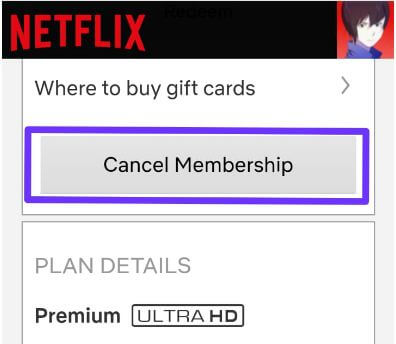 Kako zaustaviti automatsko mjesečno plaćanje na Netflix Androidu