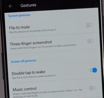 Kako koristiti geste na OnePlus 6